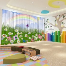 Весняні штори в дитячий садок 78