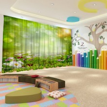 Весняні штори в дитячий садок 38