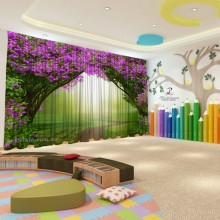 Весняні штори в дитячий садок 28