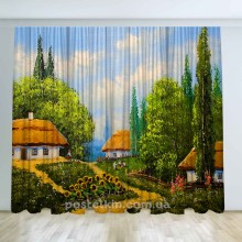 Штори Українське село 25