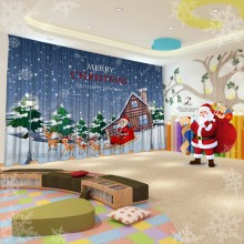 Штори для дитячого садка Зимові 27