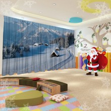 Штори для дитячого садка Зимові 96