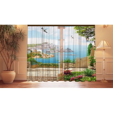 Фотошторы Южный вид