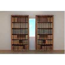 Фотошторы Книжный шкаф